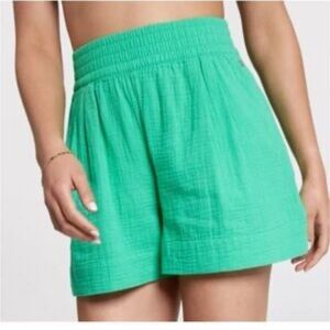 CALIA by Carrie Underwood Green High Waist Shorts